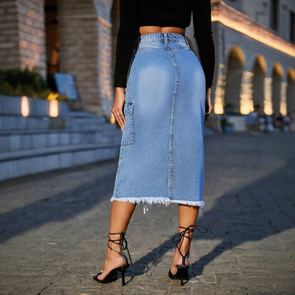 Women's Plus Size Loose Fit Casual Jeans - Korean Style Summer Denim
