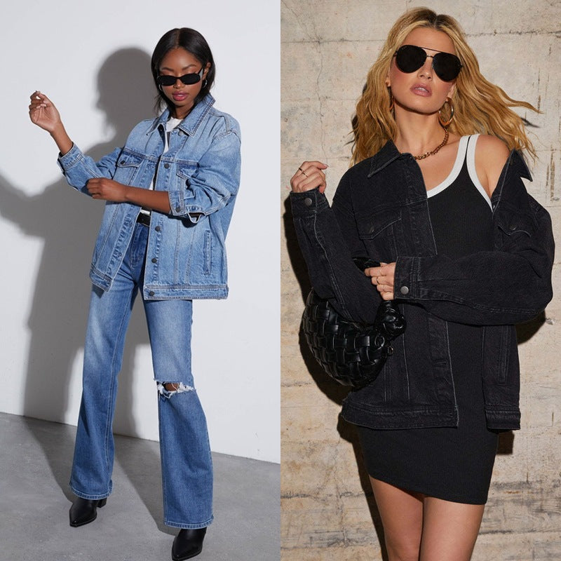 Effortless Light Blue Denim Jacket
